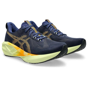 Asics NovaBlast 5 - Marinho com Verde e Laranja