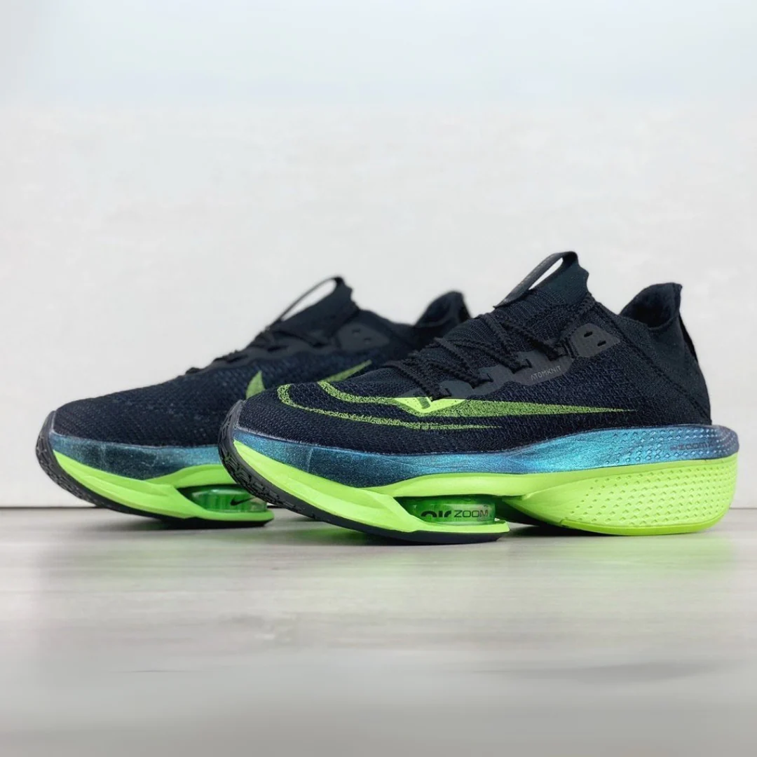 Nike Air Zoom X Alphafly Next% 2 - Azul Marinho e Verde