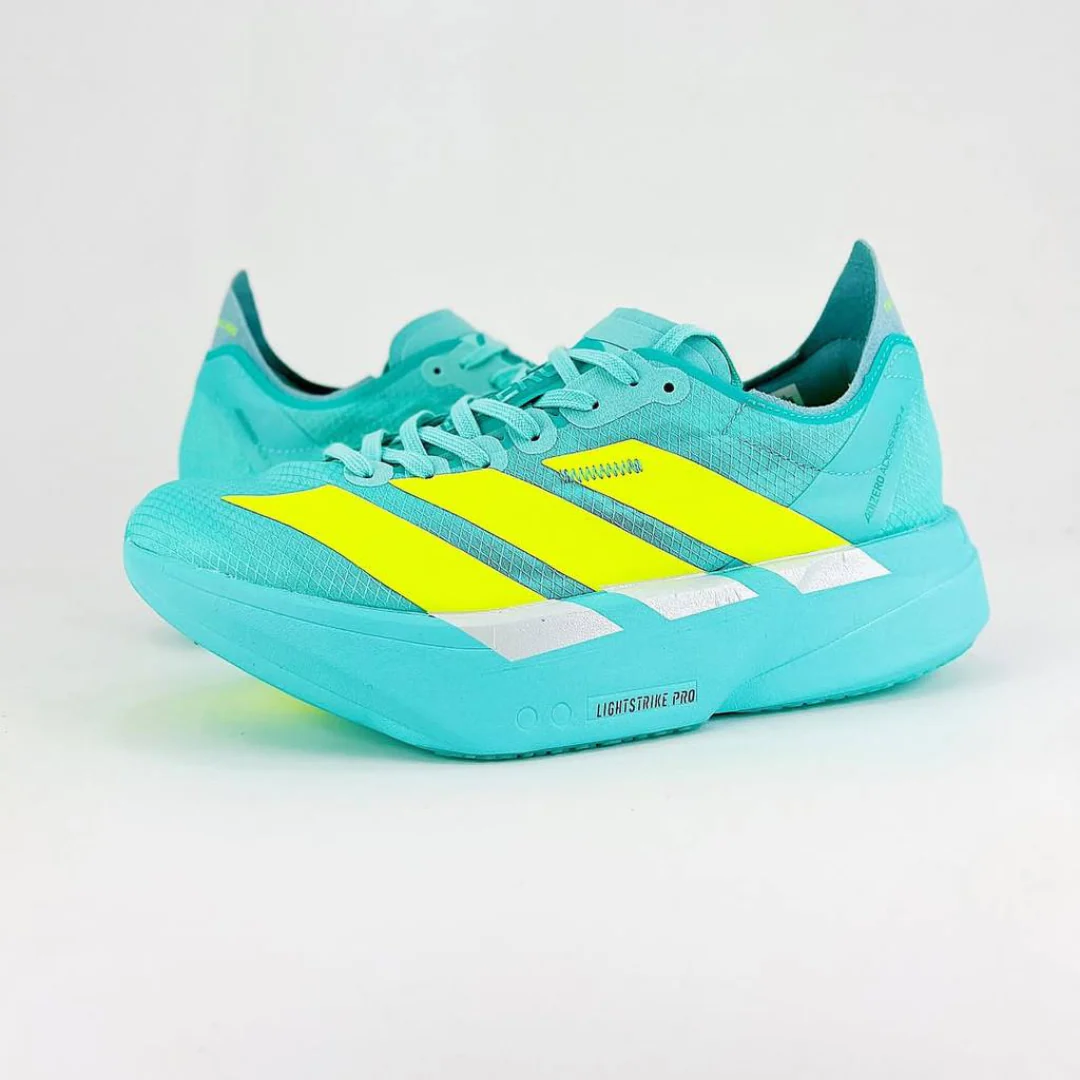 Adidas Adizero Adios Pro 4 Flash Aqua Lucid Lemon