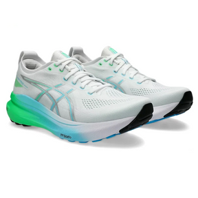 Asics Gel Kayano 31 - Branco com Verde e Azul
