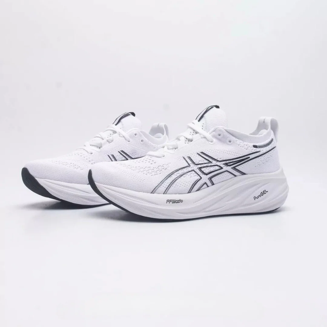 Asics Gel Nimbus 26 - Branco Preto