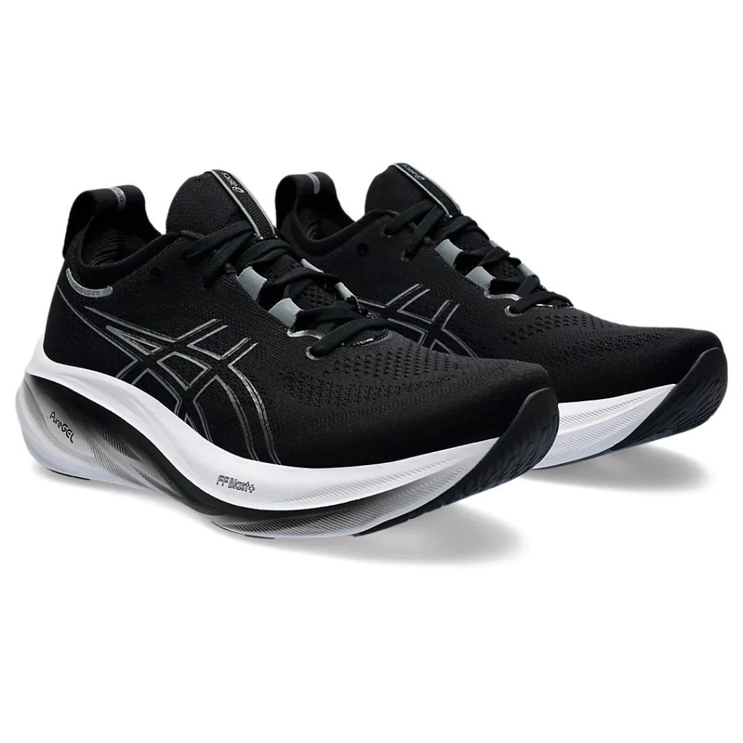 Asics Gel Nimbus 26 -  Preto Grafite Cinza
