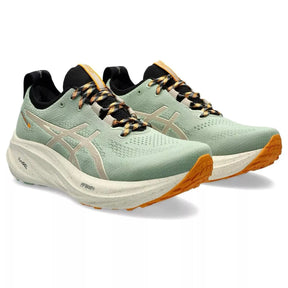 Asics Gel Nimbus 26 - Verde/Creme/Laranja