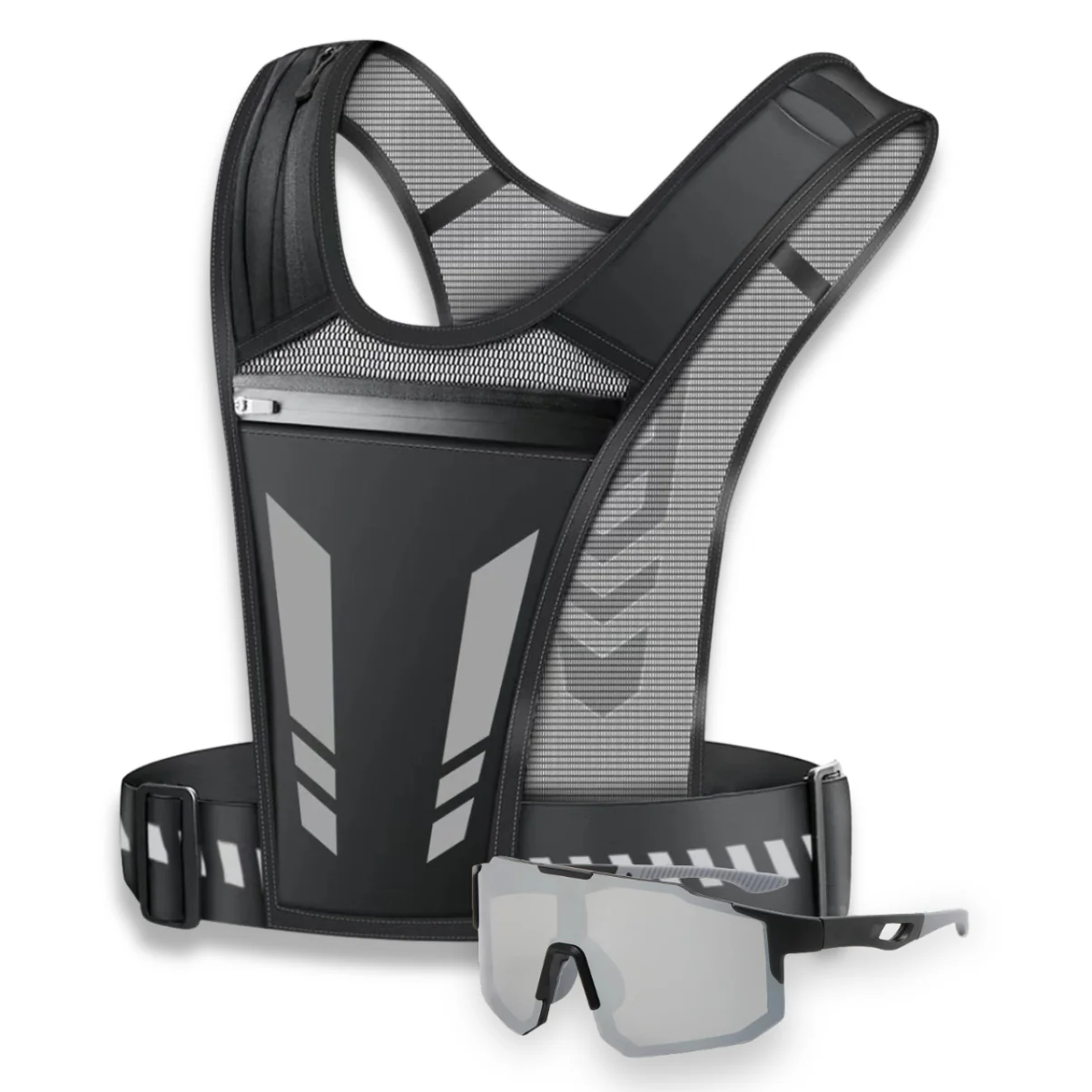 Colete Ultraleve + Óculos Esportivo UV