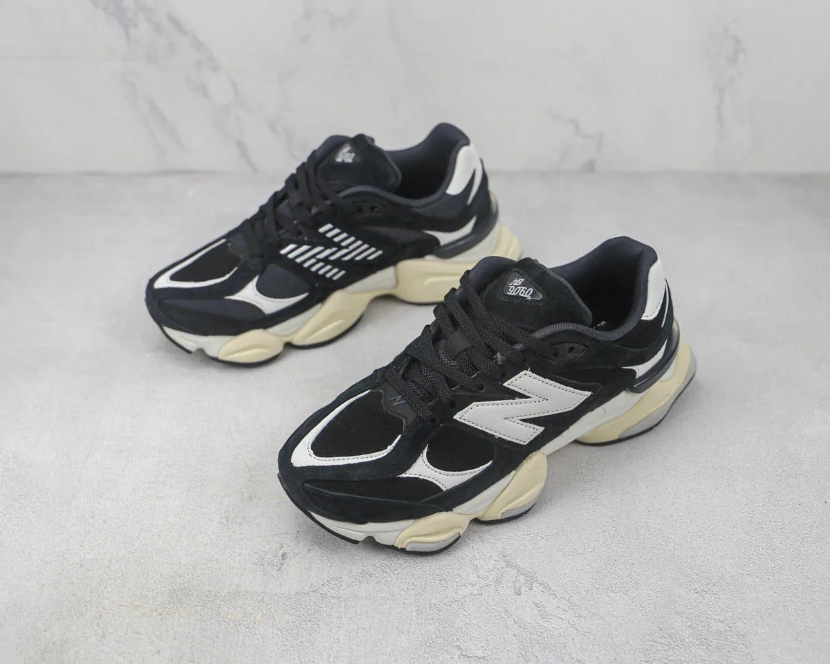 New Balance 9060 Sea Salt Black White