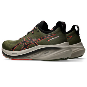 Asics Gel Nimbus 26 Paris - Verde Oliva/Vermelho