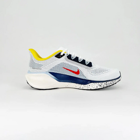 Nike Air Zoom Pegasus 41 - Branco\Azul\Amarelo\Verde