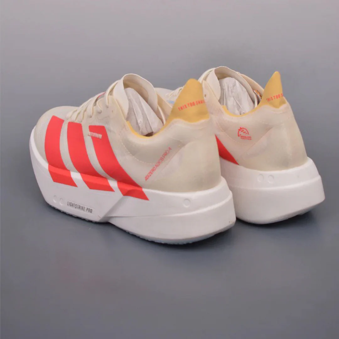 Adidas Adizero Adios Pro 4 Bege/Vermelho