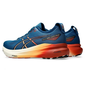 Asics Gel Kayano 31 Paris Platinum - Azul Marinho com Vermelho