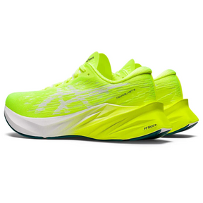 Asics NovaBlast 3 Verde Flourescente e Branco