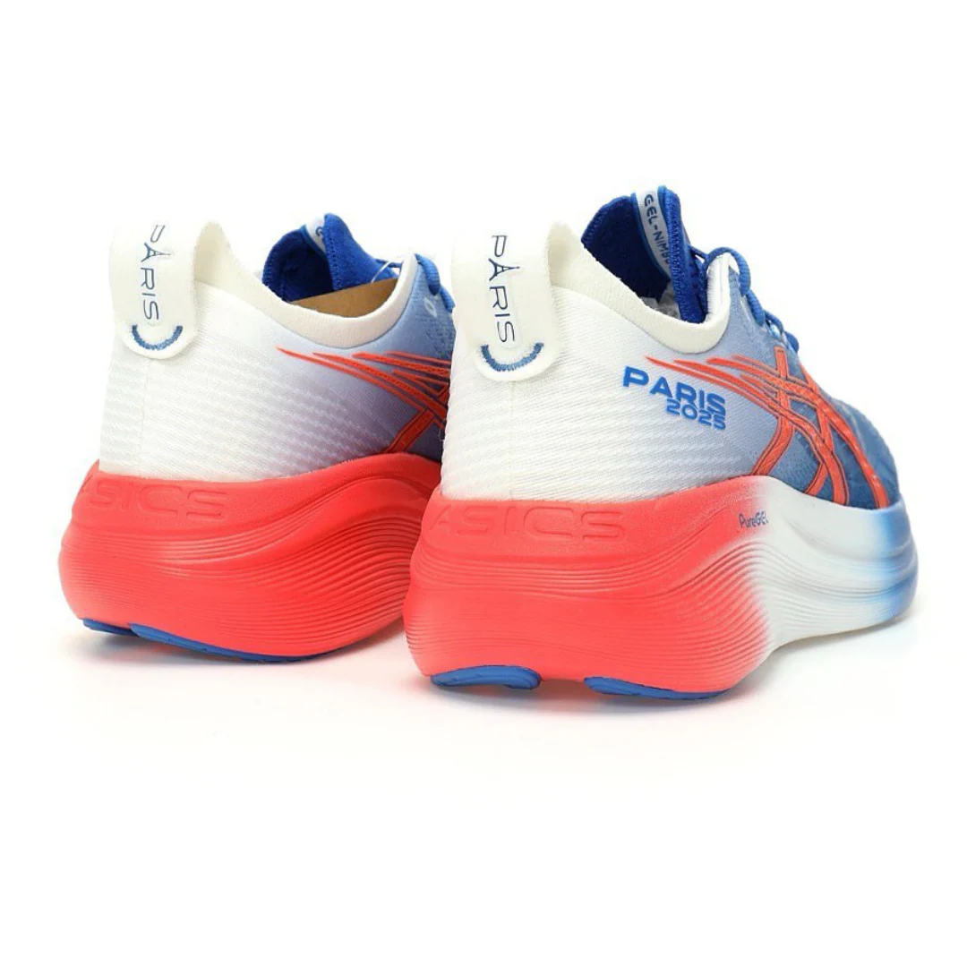 Asics Gel Nimbus 27 Paris - Azul/Vermelho/Branco