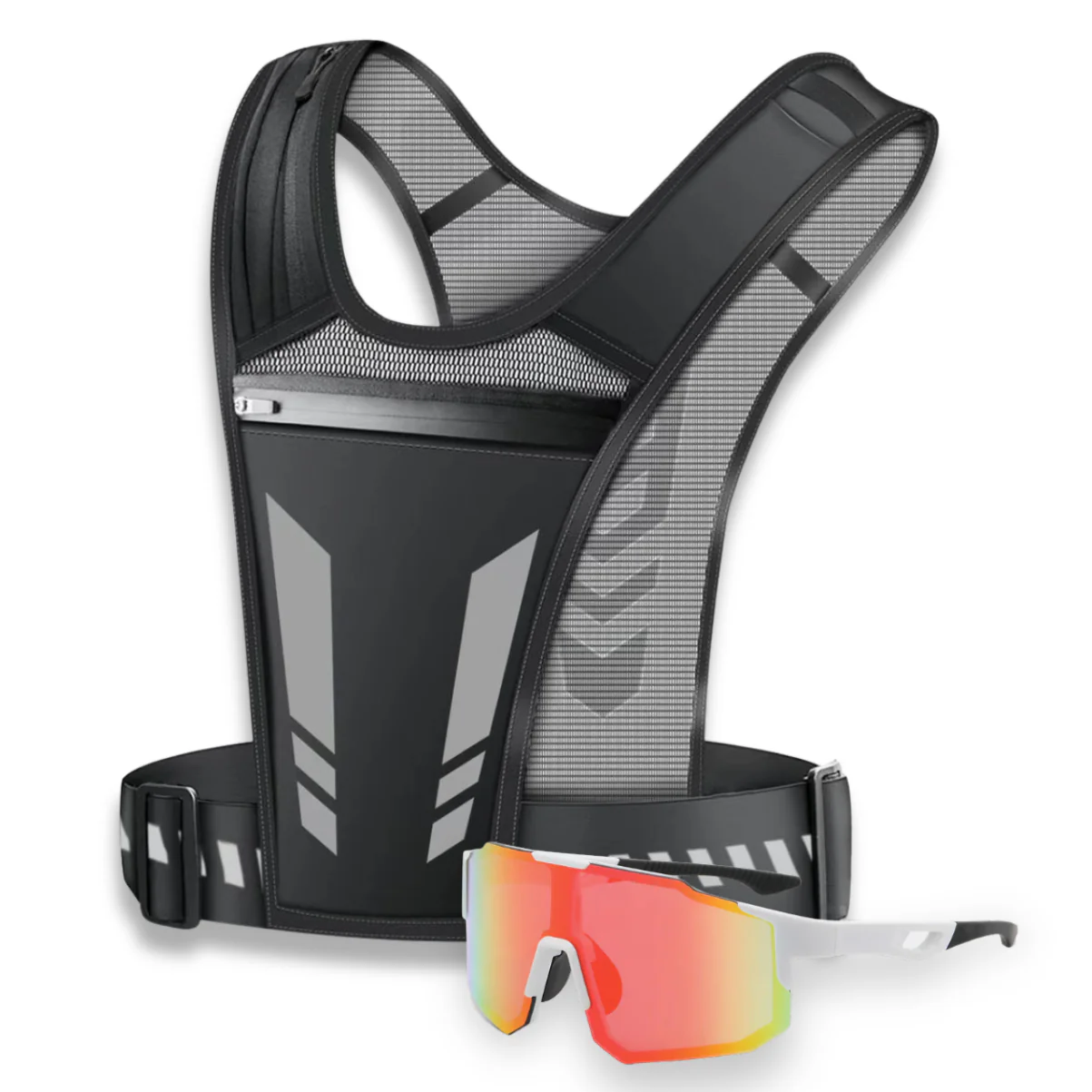 Colete Ultraleve + Óculos Esportivo UV
