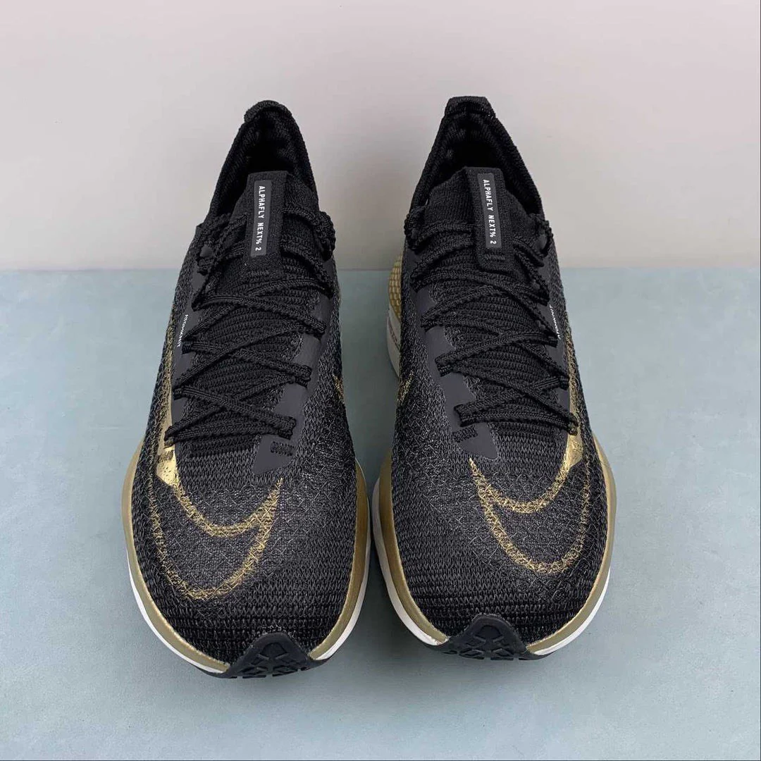 Nike Air Zoom X Alphafly Next% 2 - Preto Dourado