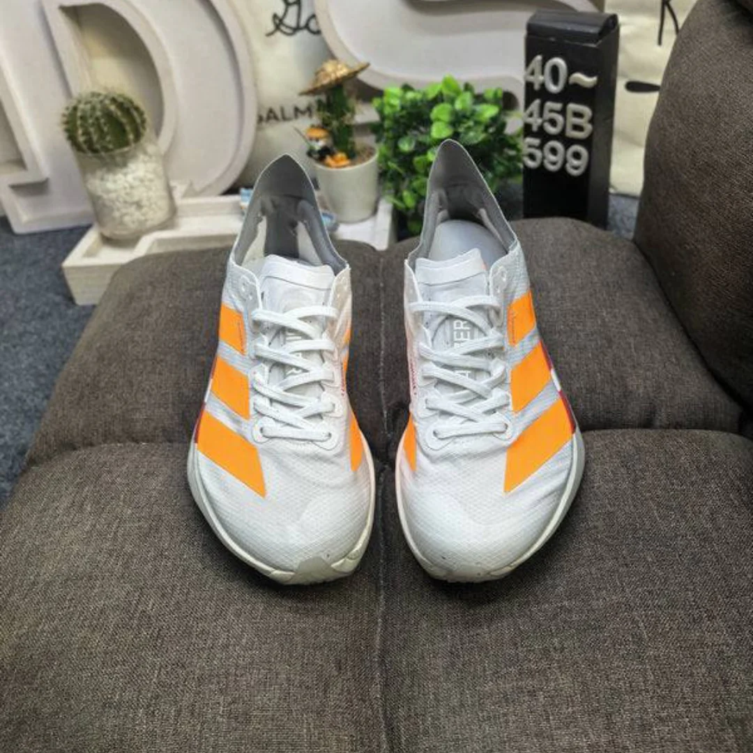 Adidas Adizero Adios Pro 4 Branco/Laranja