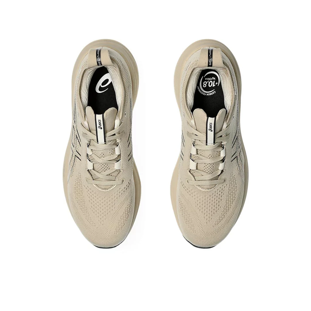 Asics Gel Nimbus 26 - Cinza Bege e Preto