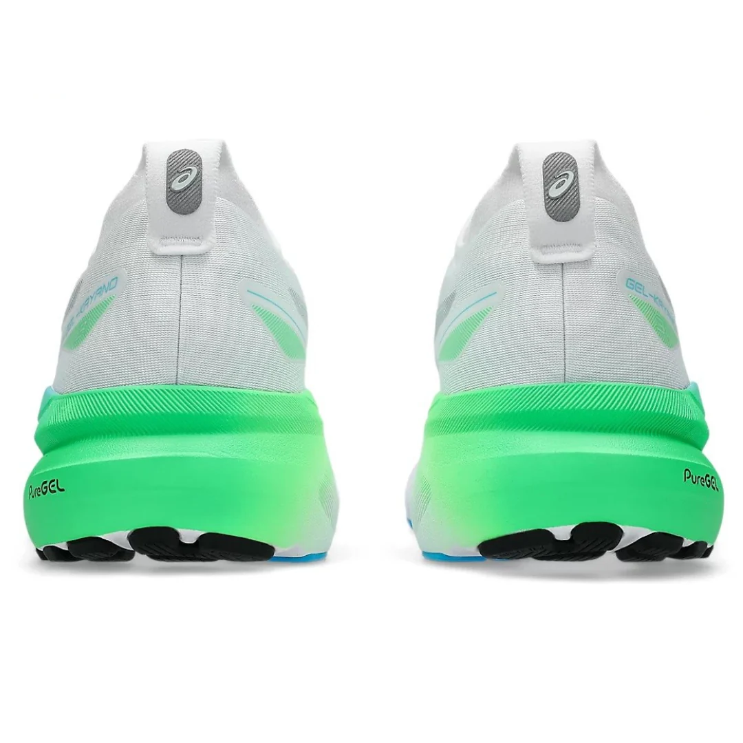 Asics Gel Kayano 31 - Branco com Verde e Azul