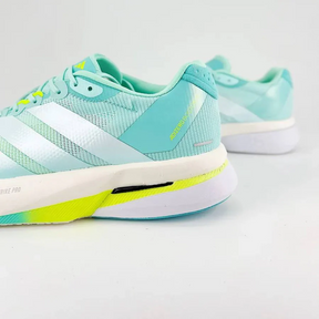 Adidas Adizero Boston 13 Flash Aqua/Metálico/Verde Limão