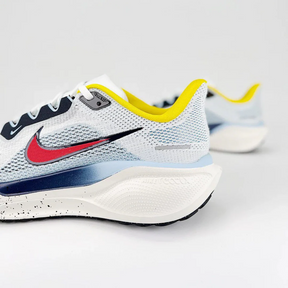 Nike Air Zoom Pegasus 41 - Branco\Azul\Amarelo\Verde