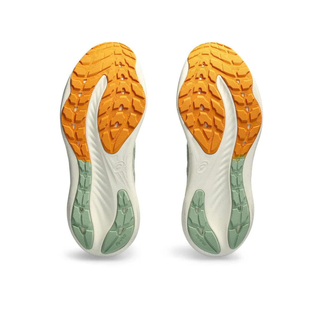 Asics Gel Nimbus 26 - Verde/Creme/Laranja