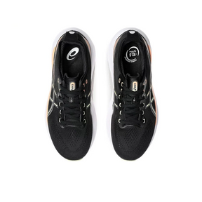 Asics Gel Kayano 31 - Preto com Branco e Laranja