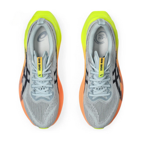 Asics SuperBlast 2 Paris Unissex- Cinza com Verde e Laranja