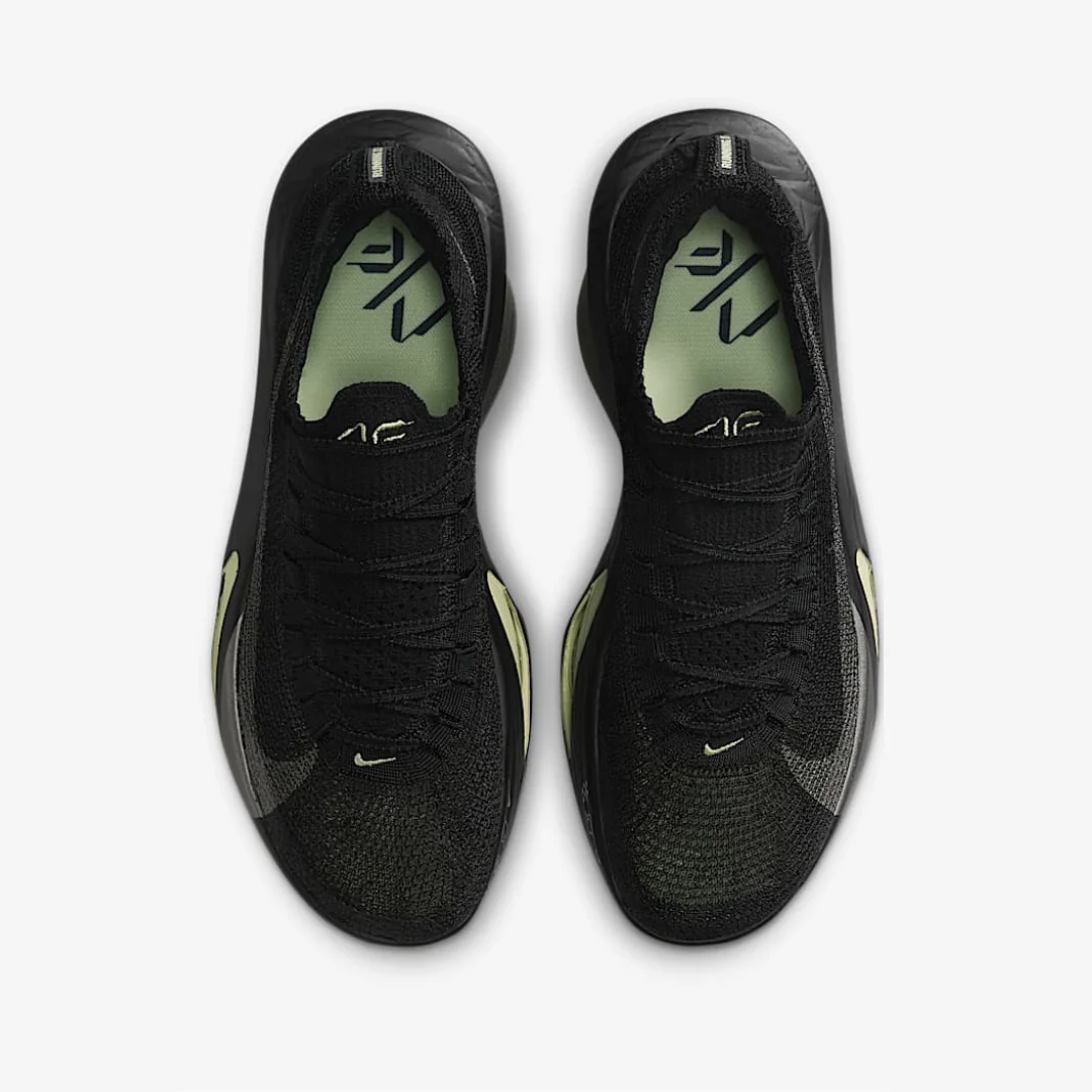 Nike Air Zoom X Alphafly Next% 3 - Preto - Olive Aura - Prateado Metalizado