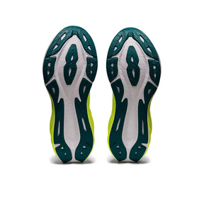 Asics NovaBlast 3 Verde Flourescente e Branco