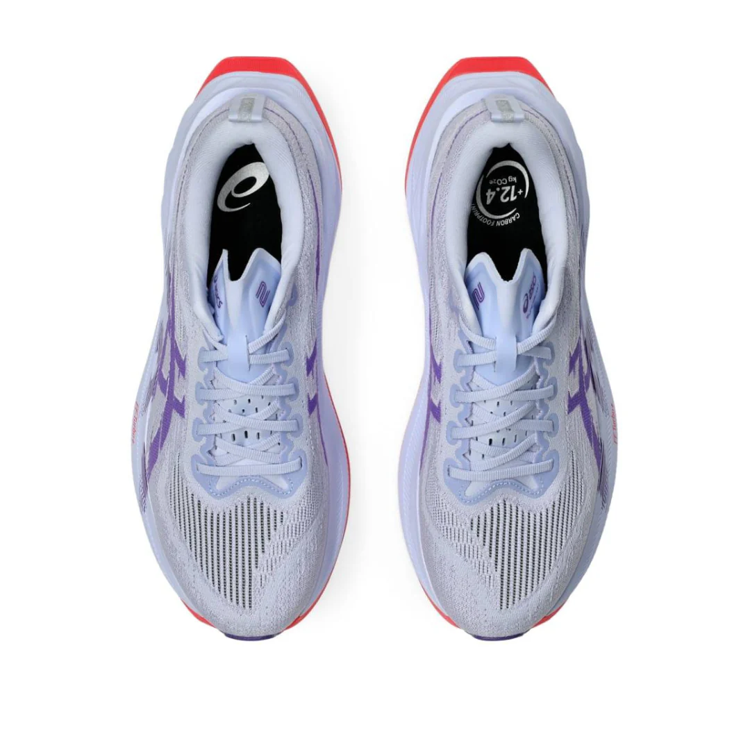 Asics SuperBlast 2 Unissex- Cinza Vermelho