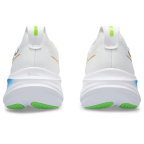 Asics Gel Nimbus 26 - Branco com Azul e Verde