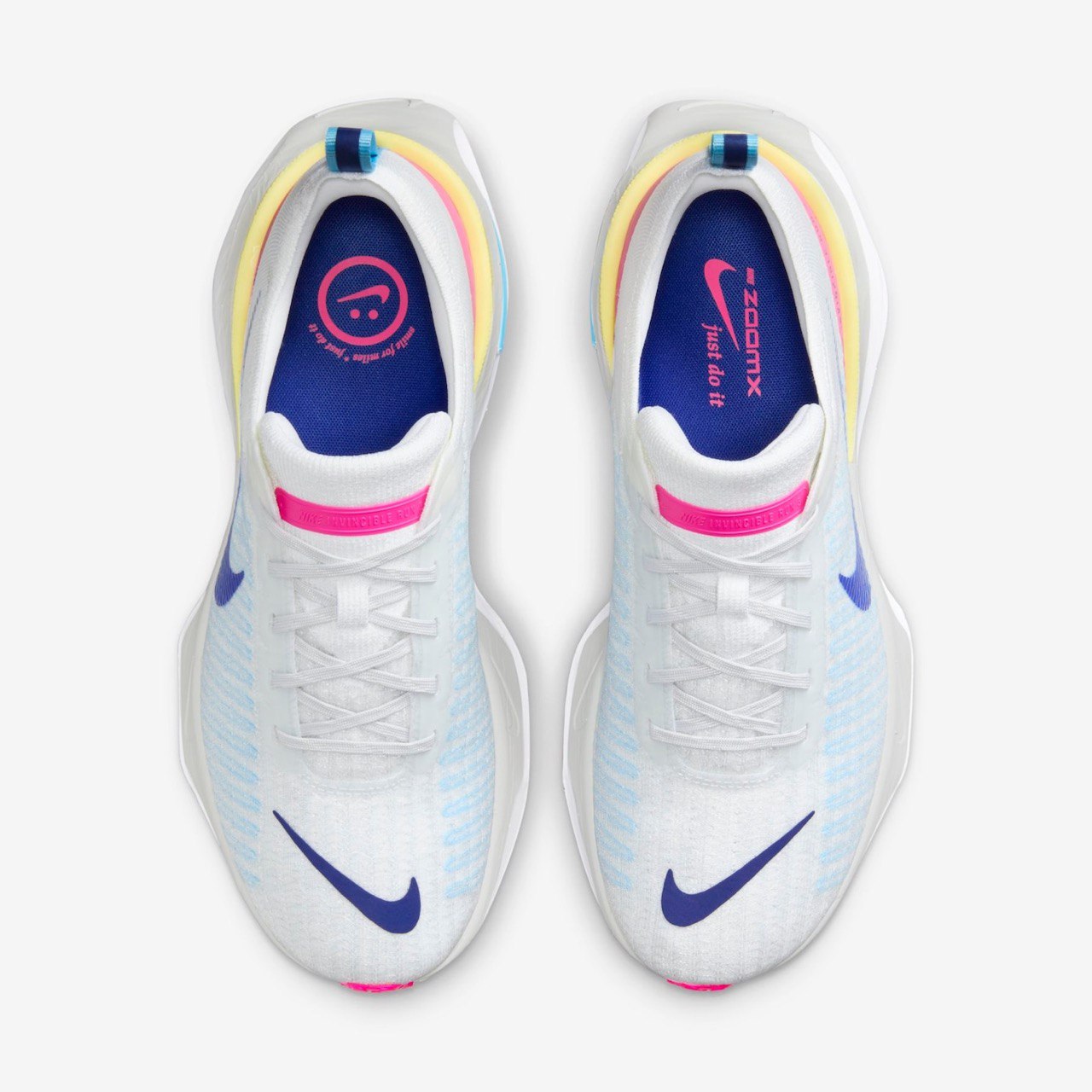 Nike Invincible Run 3 - Branco Rosa